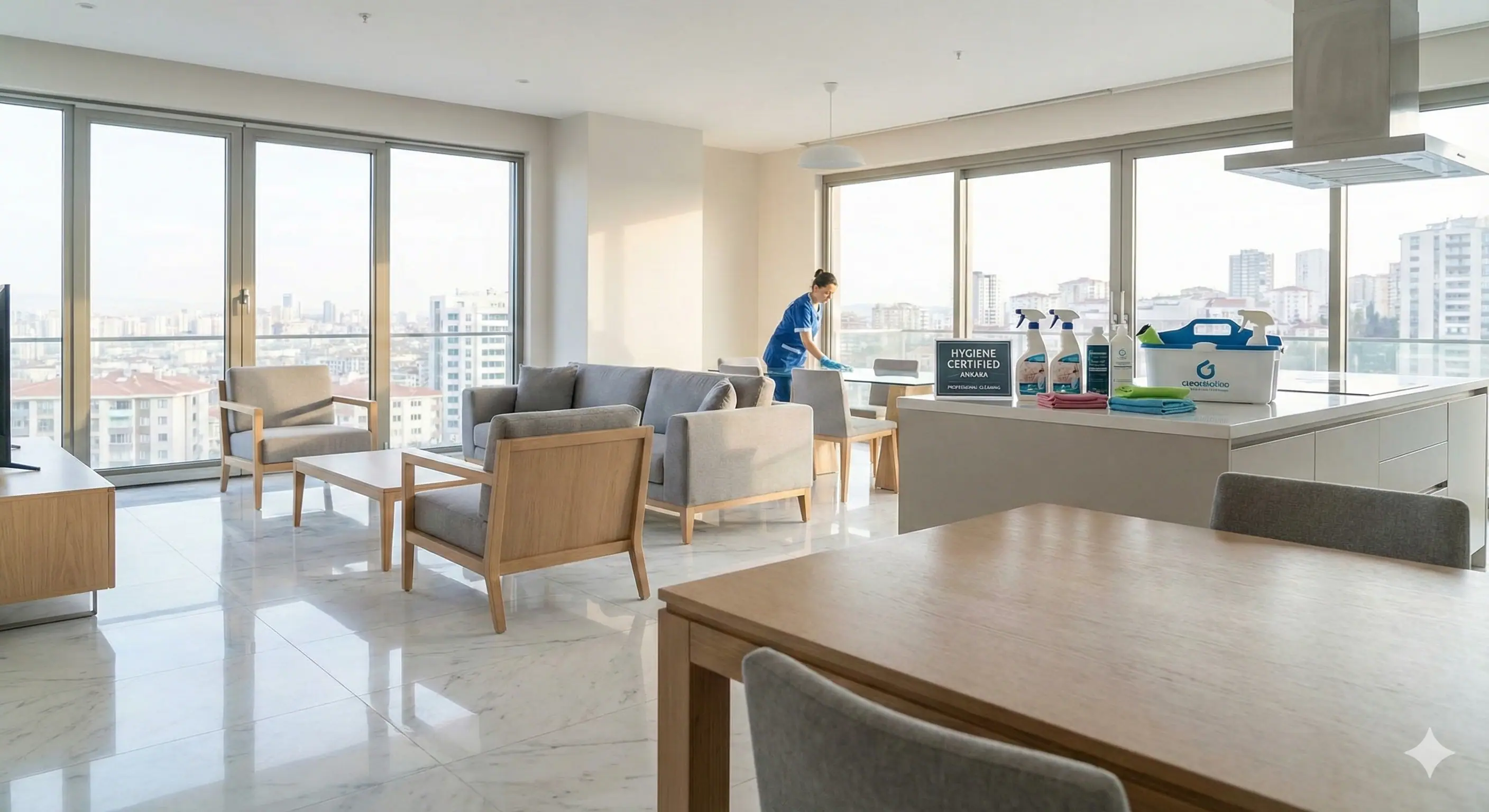 Ankara'da Villa Temizliği İçin Profesyonel Yaklaşım